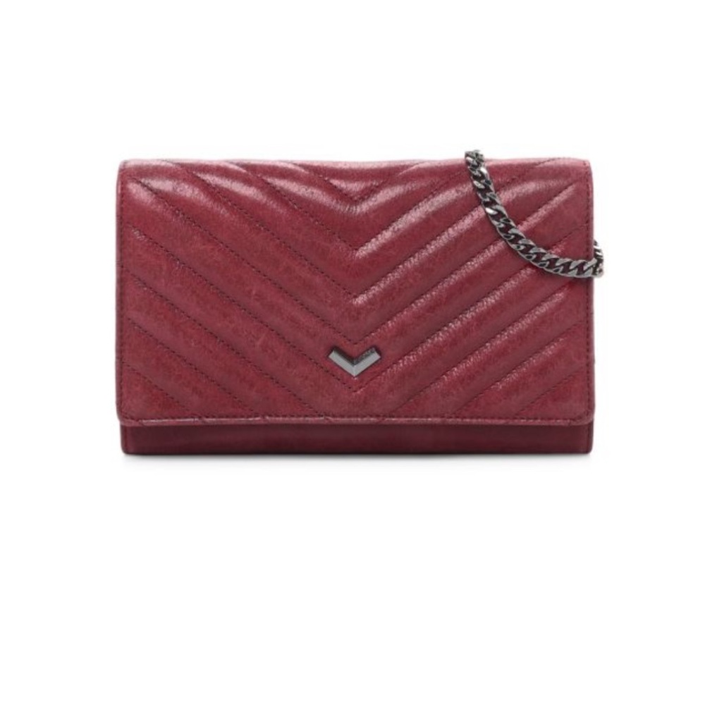 Botkier Soho Quilted Leather Wallet On A Chain
